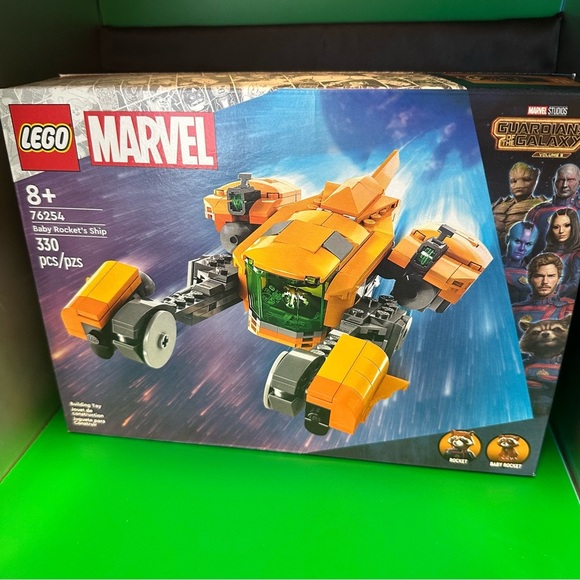 Retired | LEGO Marvel Guardians of the Galaxy Baby Rocket's Ship | 76254 | New - Picture 1 of 10